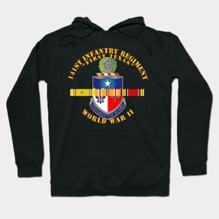 141st Infantry Regiment WWII w  SVC Pacific Hoodie